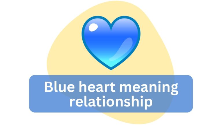 💙 Blue heart meaning relationship: Girl & Guy (Royal)