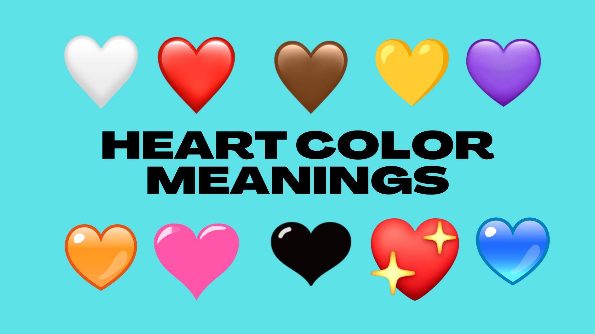 Heart color meanings