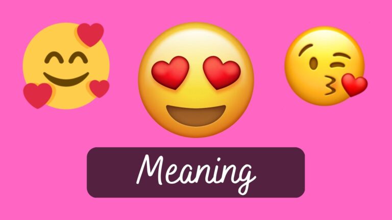 🥰😍😘 meaning: Love
