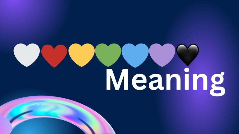 ❤🧡💛💚💙💜🖤 meaning: Passion