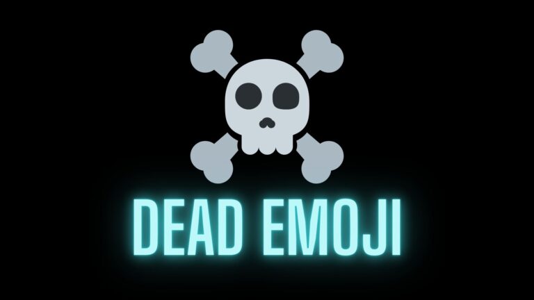 What It Really Means a Dead Emoji: in 2 min