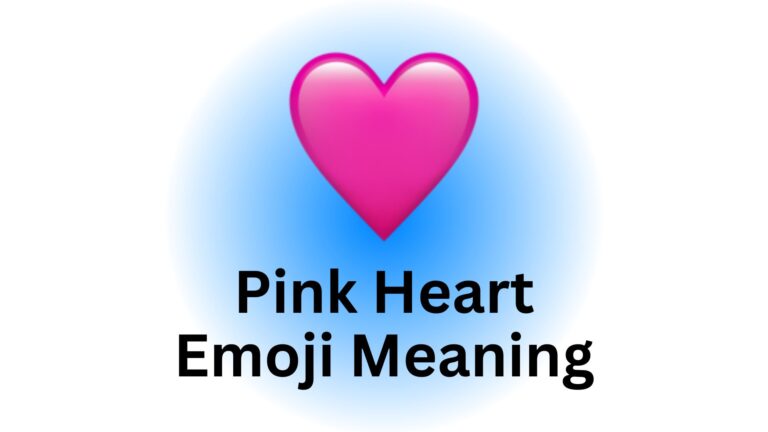🩷 Pink Heart Emoji Meaning: Love and Affection Mean