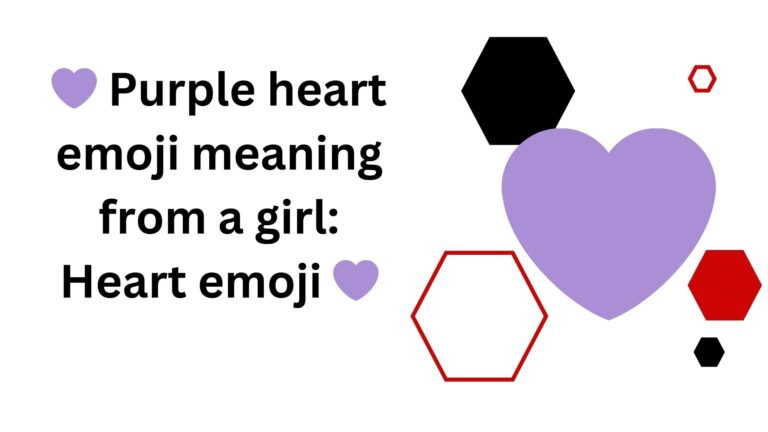 💜 Purple heart meaning from girl: Show’s her Support